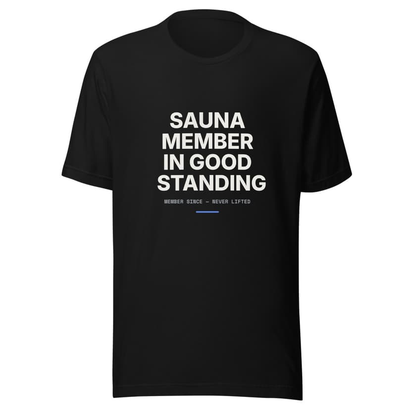 Sauna Member in Good Standing