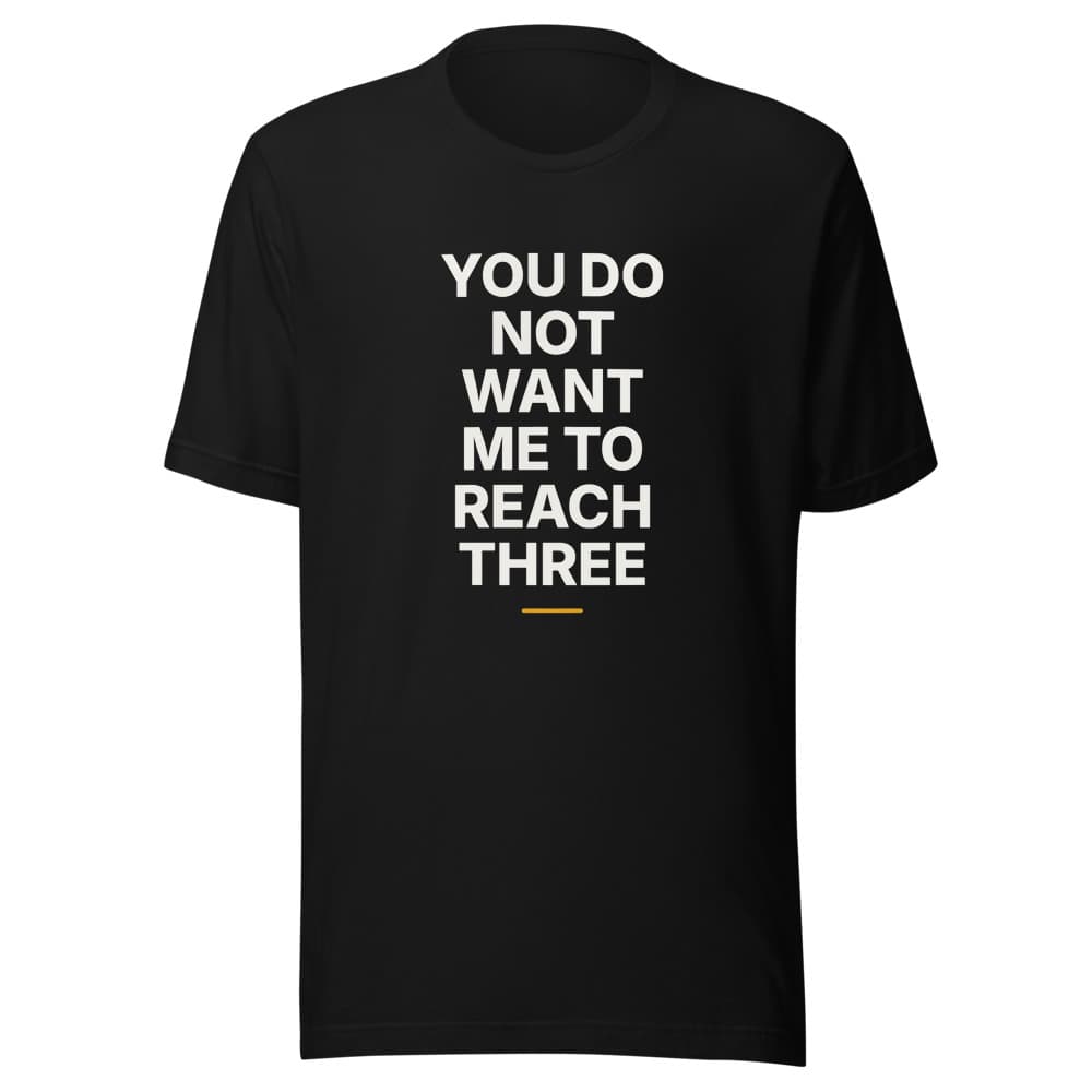 You Do Not Want Me to Reach Three